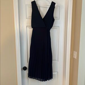 Special occasion navy dress